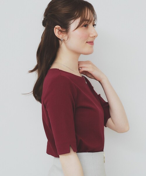 新品未使用✨MADISONBLUE トップス ボートネック 01 新品未使用✨マディソンブルー トップス BOAT NECK 01 トップス