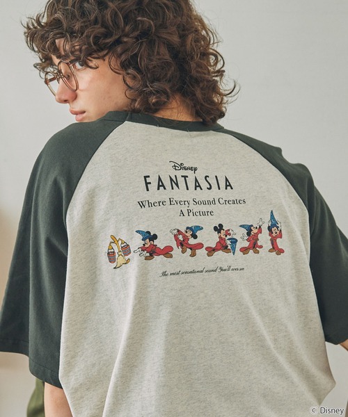 早い者勝ち‼️美品★HUNTER ディズニーコラボ ミッキーマウス 25cm Disney（ディズニー） tシャツ 半袖 「Disney」ディズニー / FANTASIA