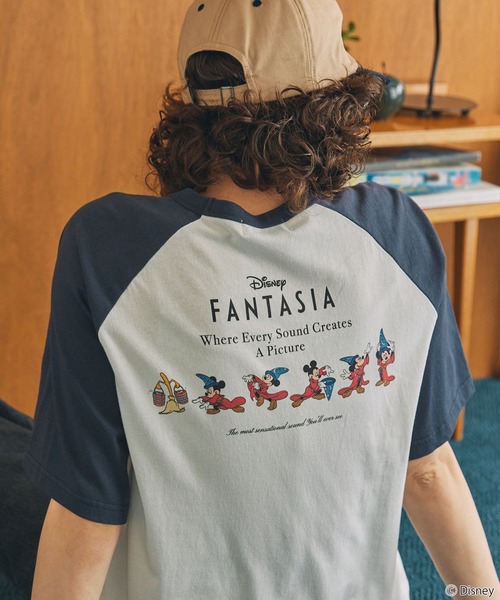 Disney（ディズニー） tシャツ 「Disney」ディズニー / FANTASIA