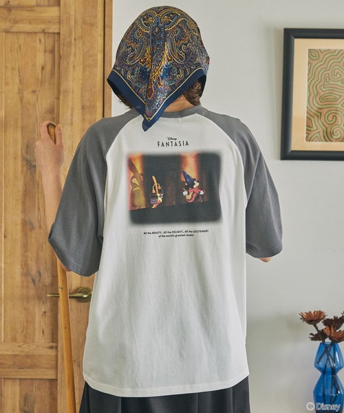Disney（ディズニー） tシャツ 「Disney」ディズニー / FANTASIA