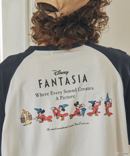 Disney（ディズニー） tシャツ 「Disney」ディズニー / FANTASIA