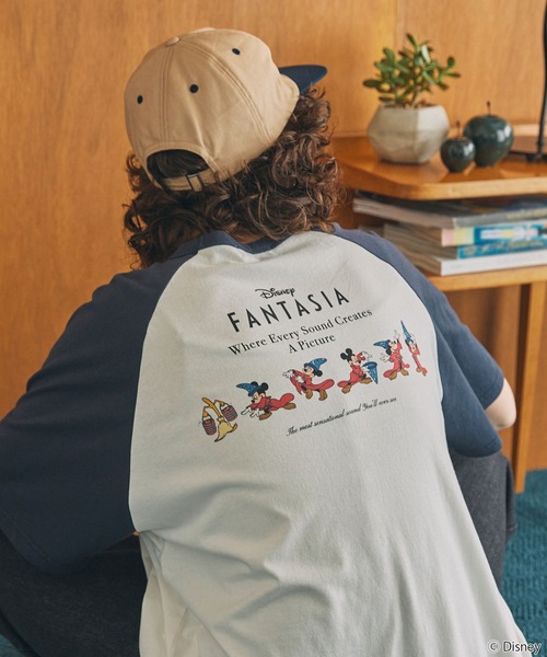 Disney（ディズニー） tシャツ 「Disney」ディズニー / FANTASIA