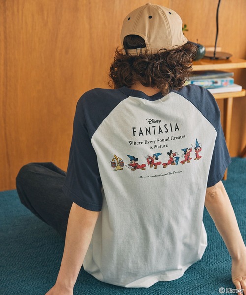 Disney（ディズニー） tシャツ 「Disney」ディズニー / FANTASIA