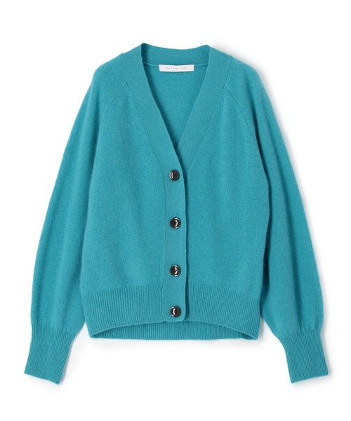 「ESTNATION」 ニットカーディガン 38 イエロー レディース_画像4