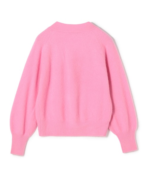 「ESTNATION」 ニットカーディガン 38 イエロー レディース_画像6