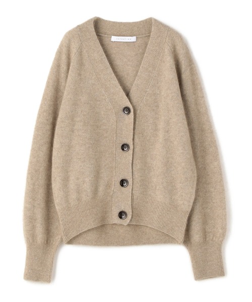 「ESTNATION」 ニットカーディガン 38 イエロー レディース_画像9