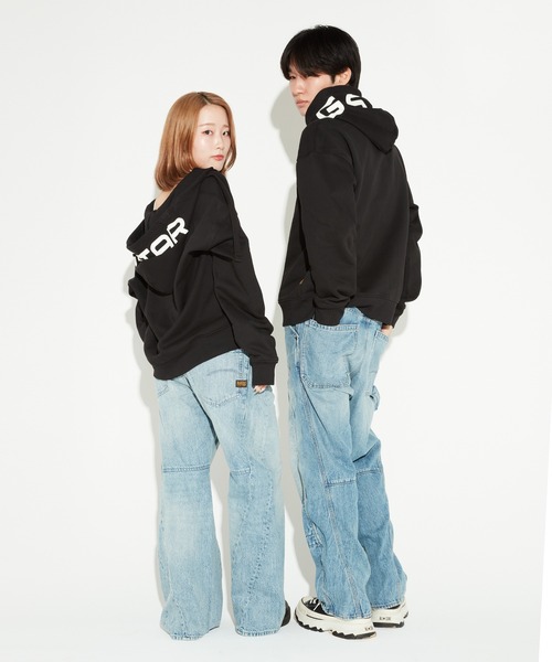 G-STAR RAW パーカー 「ZOZO限定」LOOSE HOODED ZIP SWEAT