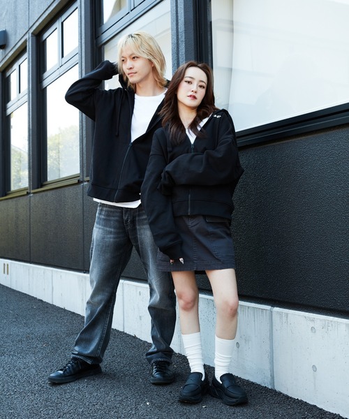 G-STAR RAW パーカー 「一部店舗限定」LOOSE HOODED ZIP SWEAT