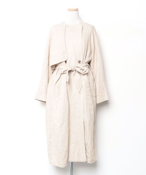 ジャーナルスタンダードレリューム￼ベージュ トレンチコート サイズ38 JOURNAL STANDARD relume 「JOURNAL relume」 トレンチコート 38