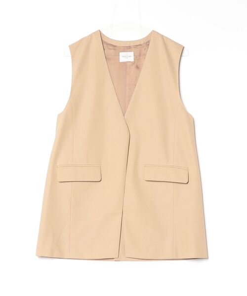 「Demi-Luxe BEAMS」 ベスト 38 ベージュ レディース