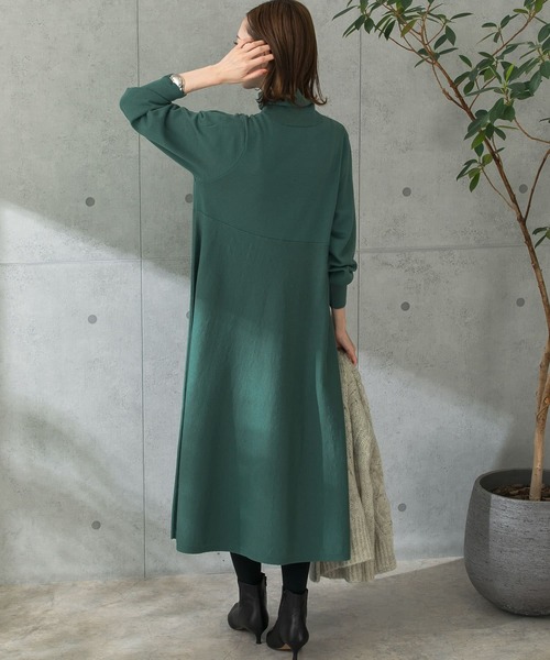 URBAN RESEARCH ROSSO WOMEN」 ニットワンピース FREE オレンジ