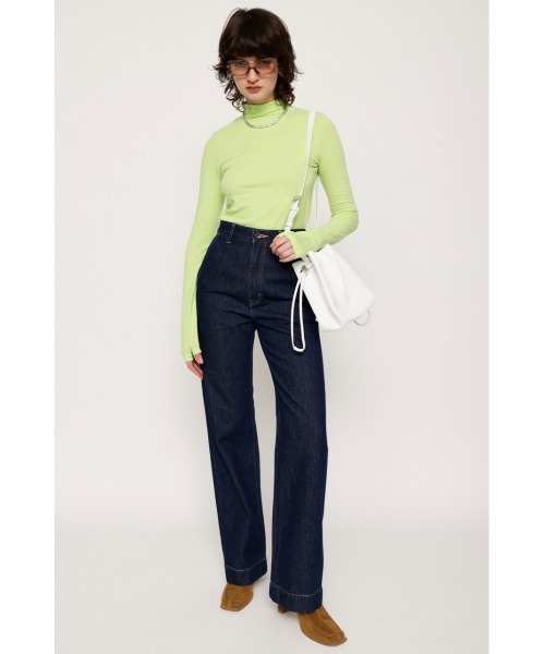 SLY 「SLY」 デニムパンツ 0 ブルー レディース : ZOZOTOWN