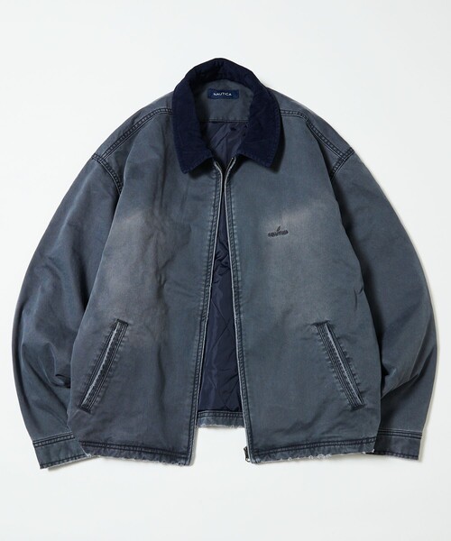 NAUTICA（ノーティカ） ブルゾン LARGE オリーブ メンズ : ZOZOTOWN