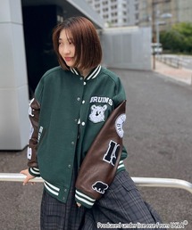 完売色♥️新作新品✨ SNIDEL 【UCLA/NUTMEG】スタジャン