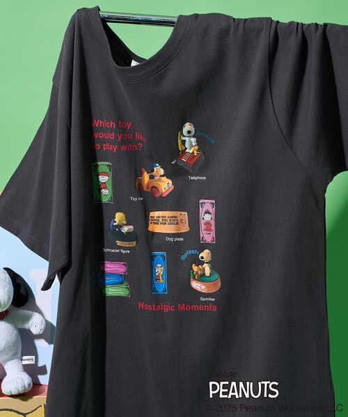 FREAK'S STORE（フリークスストア） tシャツ 半袖 PEANUTS トイ フォト