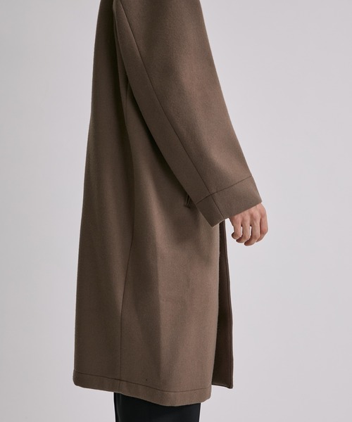 UNITED TOKYO（ユナイテッドトウキョウ） ノーカラーコート 1 ブラウン