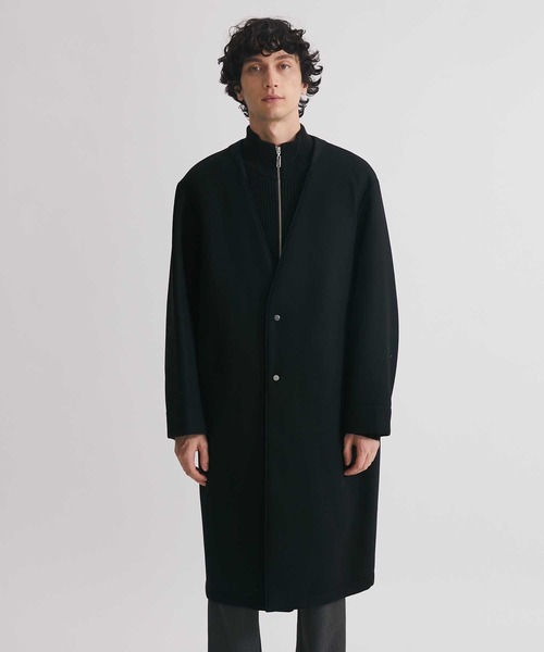 UNITED TOKYO（ユナイテッドトウキョウ） ノーカラーコート 1 ブラウン