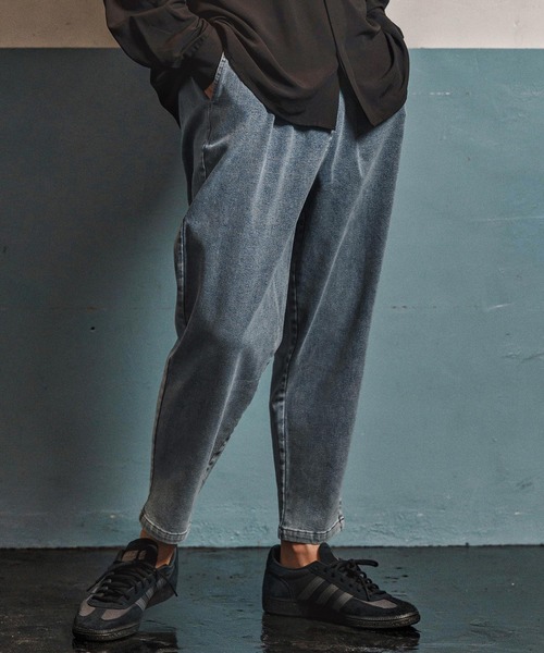 CAMBIO（カンビオ） ジーンズ mp13973- Fleece Lining Denim Jogger 