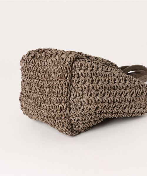 「MB mint breeze」 かごバッグ フリー グレー レディース_画像3