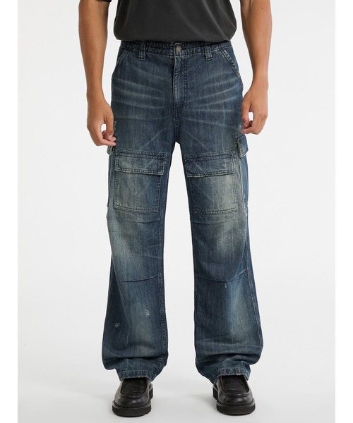 ジーンズ GUESS Originals Denim Cargo Pant デニムパンツ カーゴジーンズ メンズ
