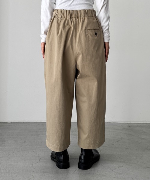 パンツ El mar コットンクロップドパンツ レディース キャナルジーン
