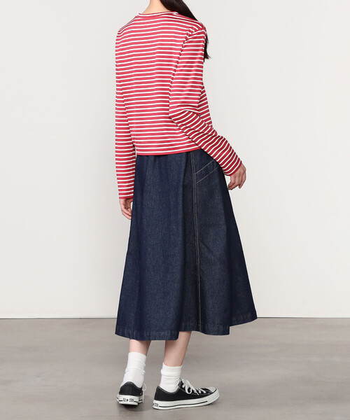 オーシバル＊クルーネック長袖カットソー ORCIVAL tシャツ | クルーネック長袖カットソー WOMEN