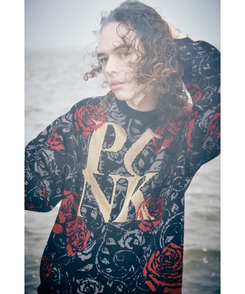 glamb（グラム） セーター ニット Punk Flower Knit / パンクフラワー