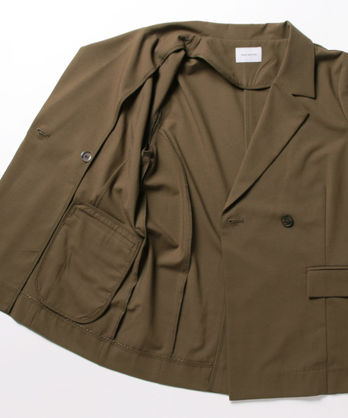 「DOUX ARCHIVES」 テーラードジャケット FREE ベージュ レディース_画像3