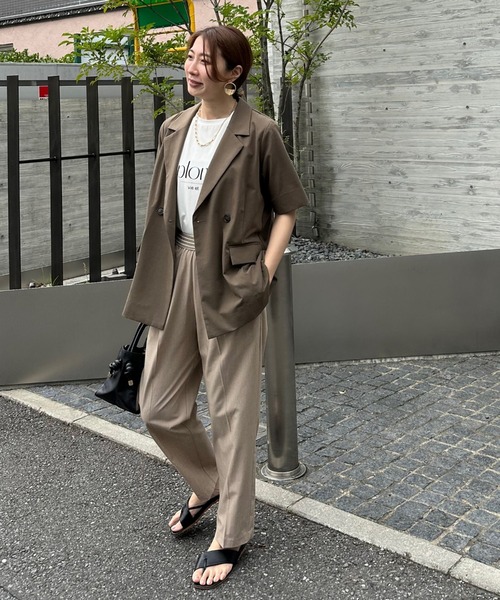 「DOUX ARCHIVES」 テーラードジャケット FREE ベージュ レディース_画像6