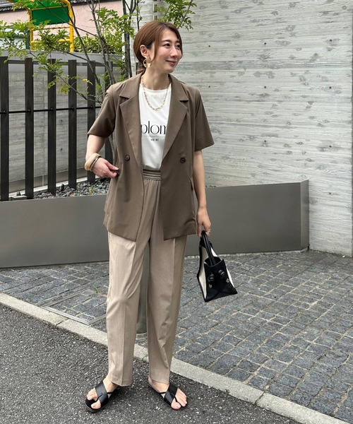 「DOUX ARCHIVES」 テーラードジャケット FREE ベージュ レディース_画像8