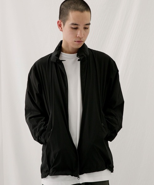 「WILD THINGS」 ジップアップブルゾン「EKALコラボ」 MEDIUM グレー メンズ_画像3