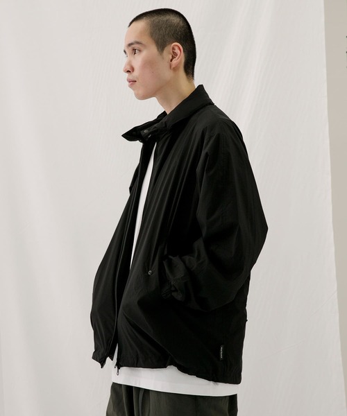 「WILD THINGS」 ジップアップブルゾン「EKALコラボ」 MEDIUM グレー メンズ_画像5