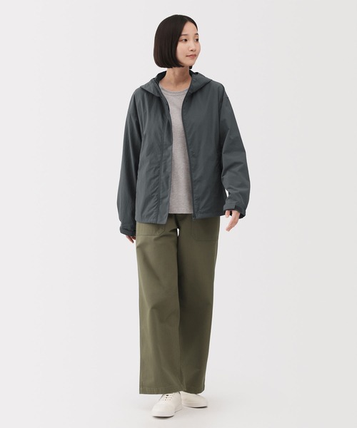 無印良品（MUJI） コート アウター 婦人 撥水UVカットポケッタブル