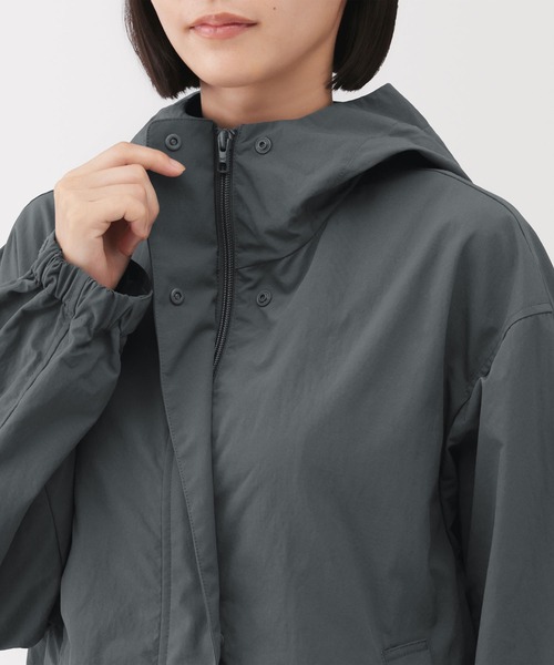 無印良品（MUJI） コート アウター 婦人 撥水UVカットポケッタブル