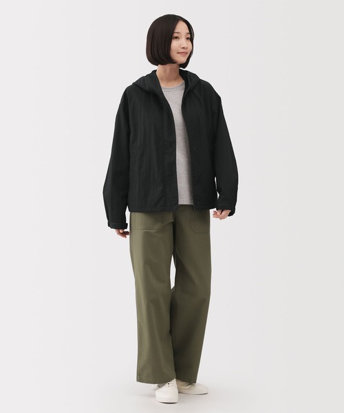 無印良品（MUJI） コート アウター 婦人 撥水UVカットポケッタブル