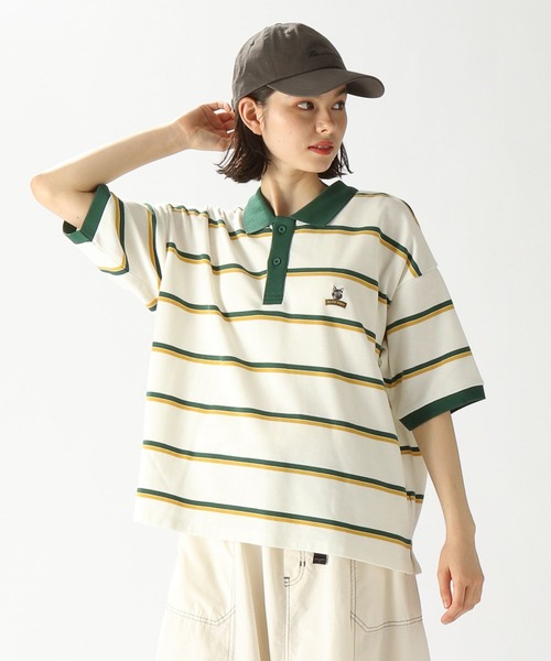 「niko and...」 半袖ポロシャツ MEDIUM アイボリー レディース_画像7