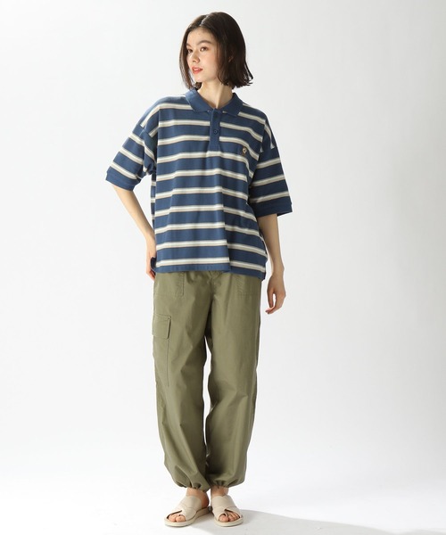 「niko and...」 半袖ポロシャツ MEDIUM アイボリー レディース_画像9