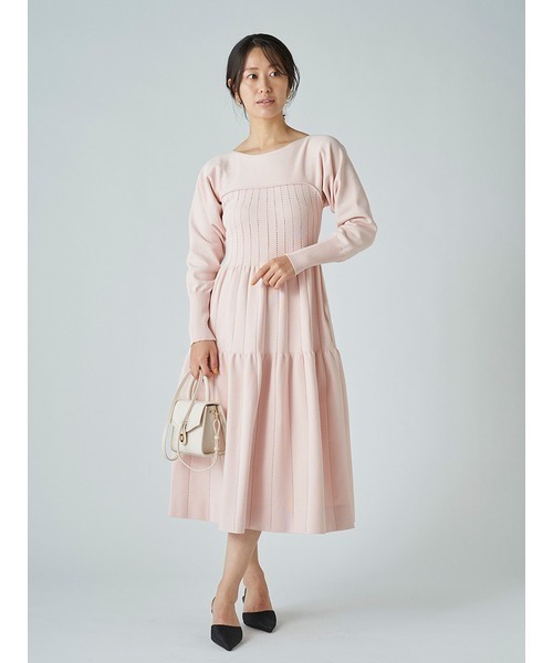 CELFORD（セルフォード） ニットワンピース 36 アイボリー レディース