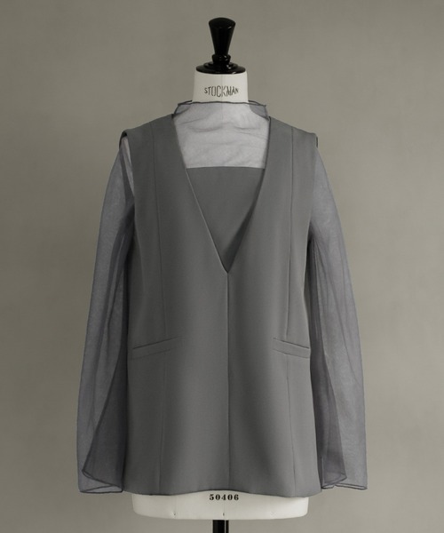 GIRL DRESS FOR NOW 「GIRL」 セットアップ S ブラウン レディース