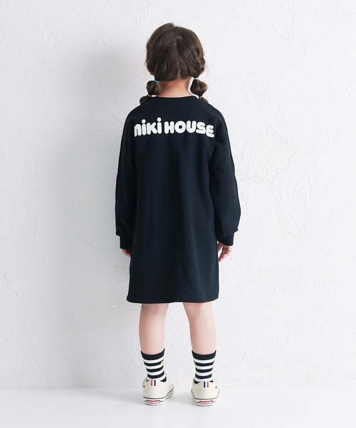MIKI HOUSE（ミキハウス） ワンピース 「WEB限定」バックロゴ