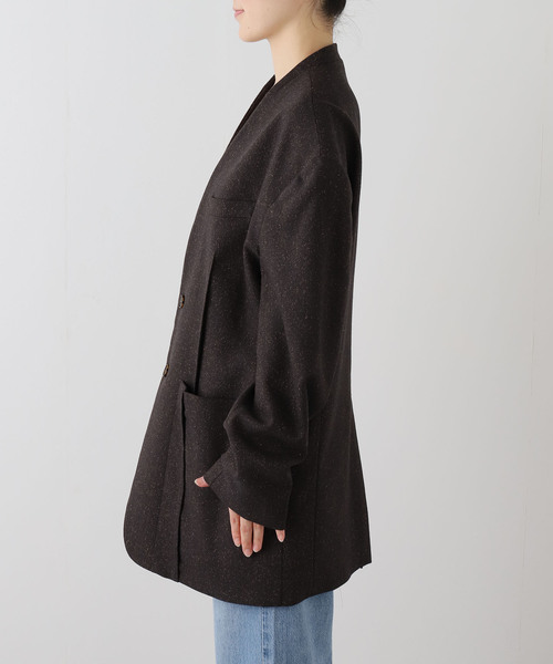 ジャケット ノーカラージャケット 「MIOSMOKEY」 H/B NO COLLAR DARS