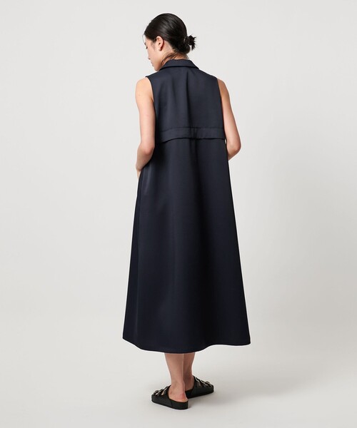 UNITED ARROWS ネイビー ．ブラックノースリーブ ワンピース TO UNITED ARROWS（トゥーユナイテッドアローズ） ワンピース 「TO