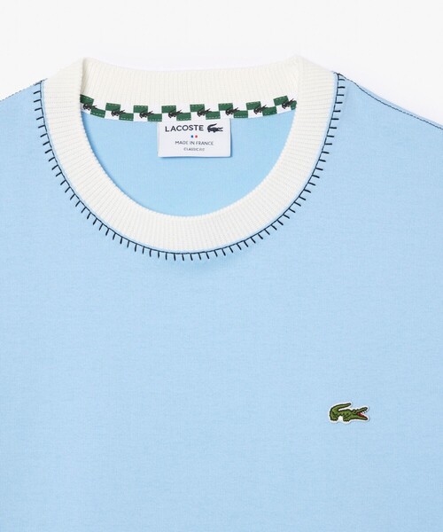 「LACOSTE」 半袖Tシャツ 3 ライトブルー メンズ_画像9