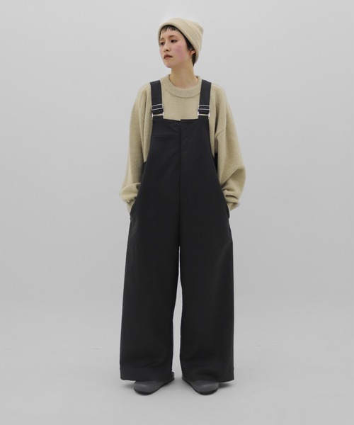 lit サロペット オーバーオール Front Zip Salopette レディース