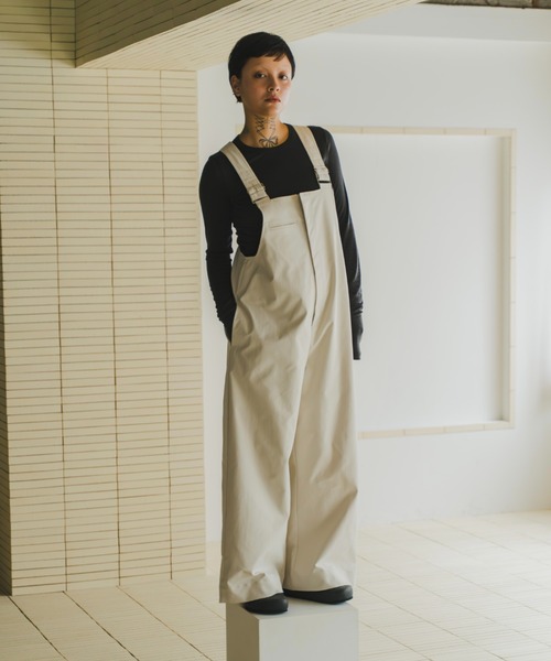 lit サロペット オーバーオール Front Zip Salopette レディース