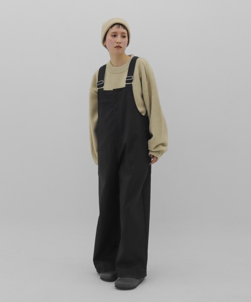 lit サロペット オーバーオール Front Zip Salopette レディース