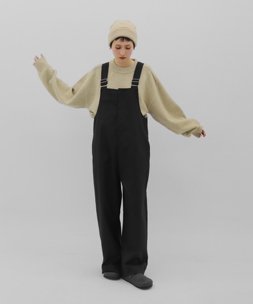 lit サロペット オーバーオール Front Zip Salopette レディース