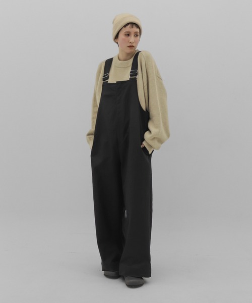 lit サロペット オーバーオール Front Zip Salopette レディース