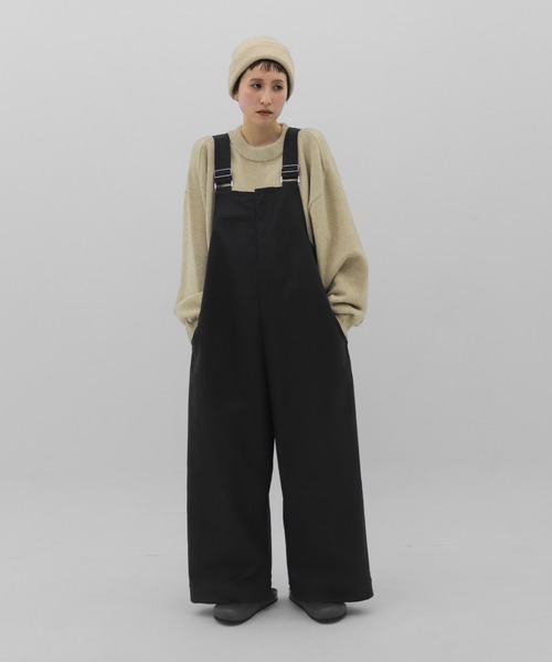 lit サロペット オーバーオール Front Zip Salopette レディース