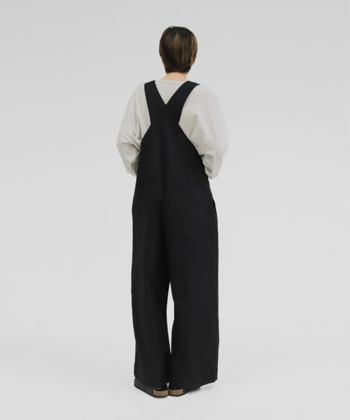 lit サロペット オーバーオール Front Zip Salopette レディース